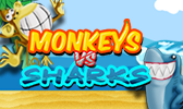 Slots Online WorldMatch - Monkeys Vs Sharks